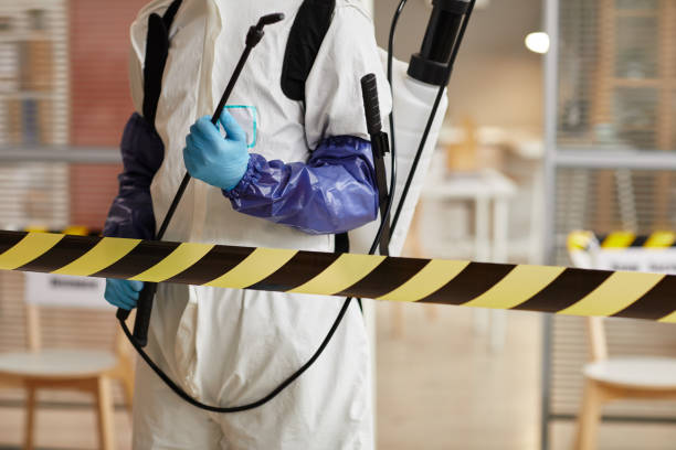 Professional Sewage Cleanup technician working in Spencer, NE